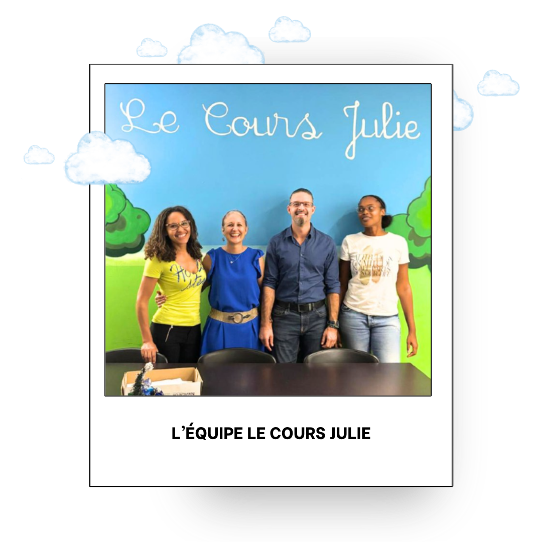 Membre de l'équipe pédagogique Le Cours Julie